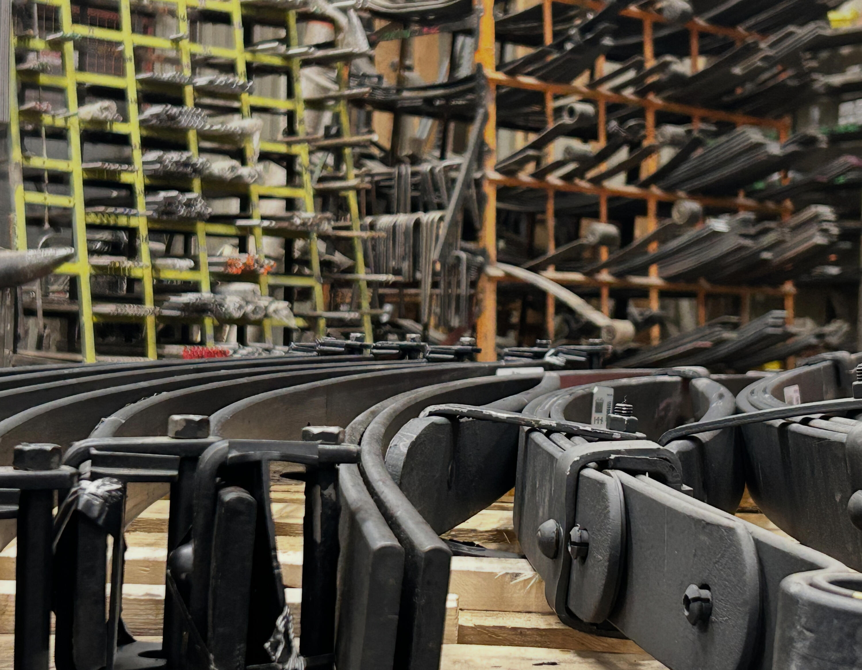 Leaf Spring Parts, Repair Kits & Suspension Hardware | Standard Auto Spring Works Heavy-duty leaf spring packs, repair kits, U-bolts, shackles, bushings, centre bolts, and suspension hardware stocked by Standard Auto Spring Works in Winnipeg, Manitoba.