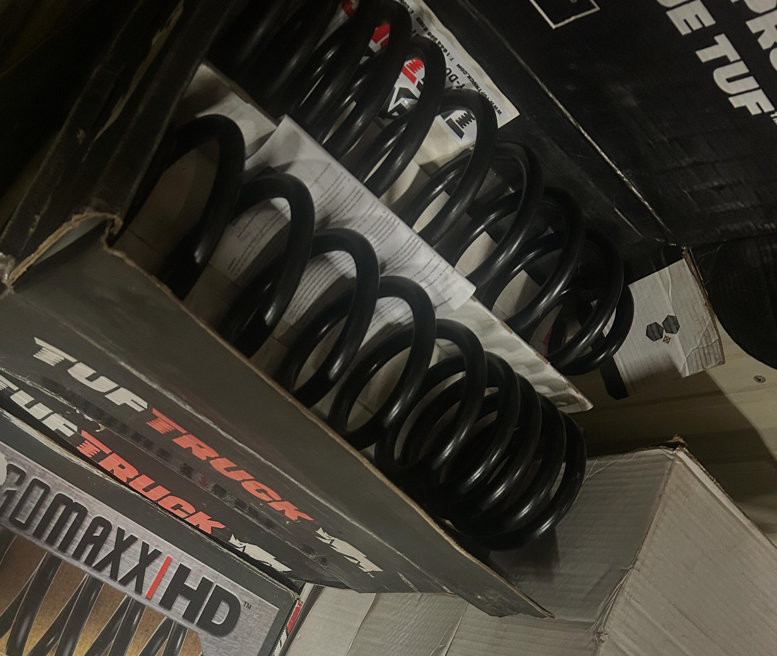 HD Coil Spring Solutions | Standard Auto Spring Works Winnipeg Heavy-duty coil springs for Ford, Chevrolet, GMC, and RAM trucks stocked at Standard Auto Spring Works in Winnipeg. HD coil spring upgrades for load support, towing, fleet vehicles, and suspension improvements.